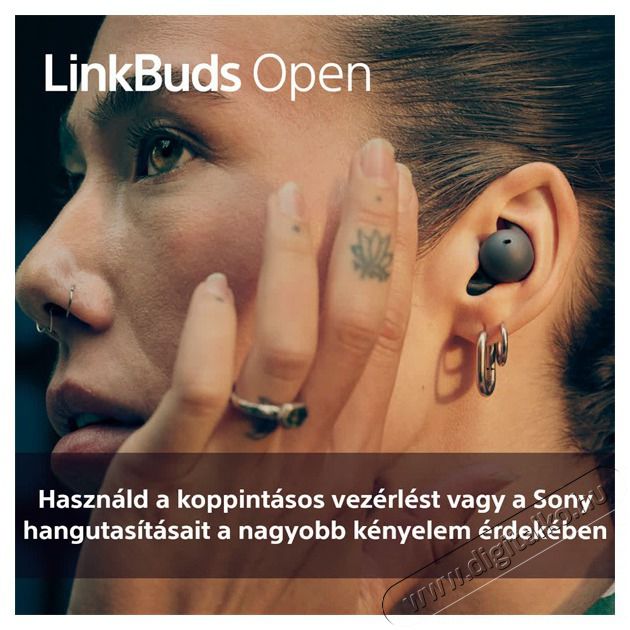 SONY WF-L910 Linkbuds Open True Wireless Bluetooth lila f&uuml;lhallgat&oacute; Audio-Video / Hifi / Multim&eacute;dia - F&uuml;l &eacute;s Fejhallgat&oacute;k - F&uuml;lhallgat&oacute; - 507471