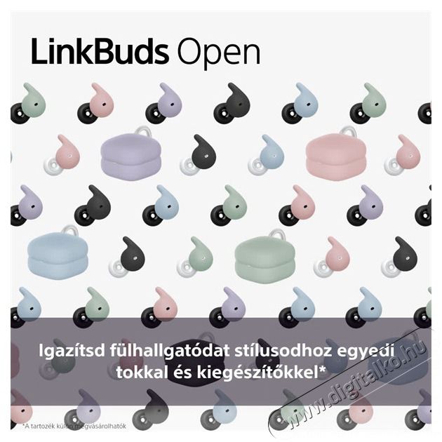 SONY WF-L910 Linkbuds Open True Wireless Bluetooth lila f&uuml;lhallgat&oacute; Audio-Video / Hifi / Multim&eacute;dia - F&uuml;l &eacute;s Fejhallgat&oacute;k - F&uuml;lhallgat&oacute; - 507471