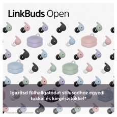 SONY WF-L910 Linkbuds Open True Wireless Bluetooth lila f&uuml;lhallgat&oacute; Audio-Video / Hifi / Multim&eacute;dia - F&uuml;l &eacute;s Fejhallgat&oacute;k - F&uuml;lhallgat&oacute; - 507471