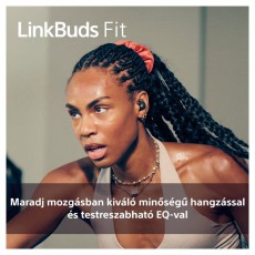 SONY WF-LS910N Linkbuds Fit zajszürős True Wireless Bluetooth fekete fülhallgató Audio-Video / Hifi / Multimédia - Fül és Fejhallgatók - Fülhallgató - 507466