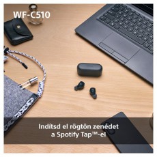 SONY WFC510B.CE7 True Wireless Bluetooth fekete f&uuml;lhallgat&oacute; Audio-Video / Hifi / Multim&eacute;dia - Hordozhat&oacute;, vezet&eacute;k n&eacute;lk&uuml;li / bluetooth hangsug&aacute;rz&oacute; - Hordozhat&oacute;, vezet&eacute;k n&eacute;lk&uuml;li / bluetooth hangsug&aacute;rz&oacute; - 507124