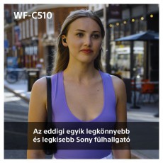 SONY WFC510L.CE7 True Wireless Bluetooth kék fülhallgató Audio-Video / Hifi / Multimédia - Hordozható, vezeték nélküli / bluetooth hangsugárzó - Hordozható, vezeték nélküli / bluetooth hangsugárzó - 507125