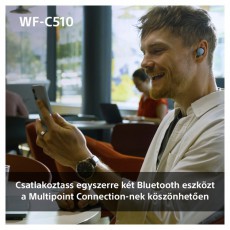 SONY WFC510L.CE7 True Wireless Bluetooth kék fülhallgató Audio-Video / Hifi / Multimédia - Hordozható, vezeték nélküli / bluetooth hangsugárzó - Hordozható, vezeték nélküli / bluetooth hangsugárzó - 507125