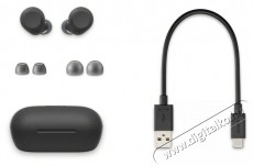 SONY Noise Cancelling WF-C710N, fekete Audio-Video / Hifi / Multimédia - Fül és Fejhallgatók - Fülhallgató - 510247
