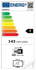 SONY Bravia KD-75X80L Telev&iacute;zi&oacute;k - LED telev&iacute;zi&oacute; - UHD 4K felbont&aacute;s&uacute; - 512412