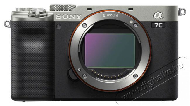 SONY Alpha A7C váz ezüst Fényképezőgép / kamera - MILC cserélhető objektíves kompakt fényképezőgép - 520032