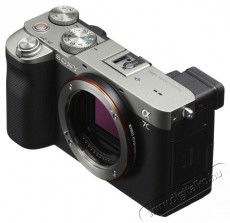 SONY Alpha A7C váz ezüst Fényképezőgép / kamera - MILC cserélhető objektíves kompakt fényképezőgép - 520032
