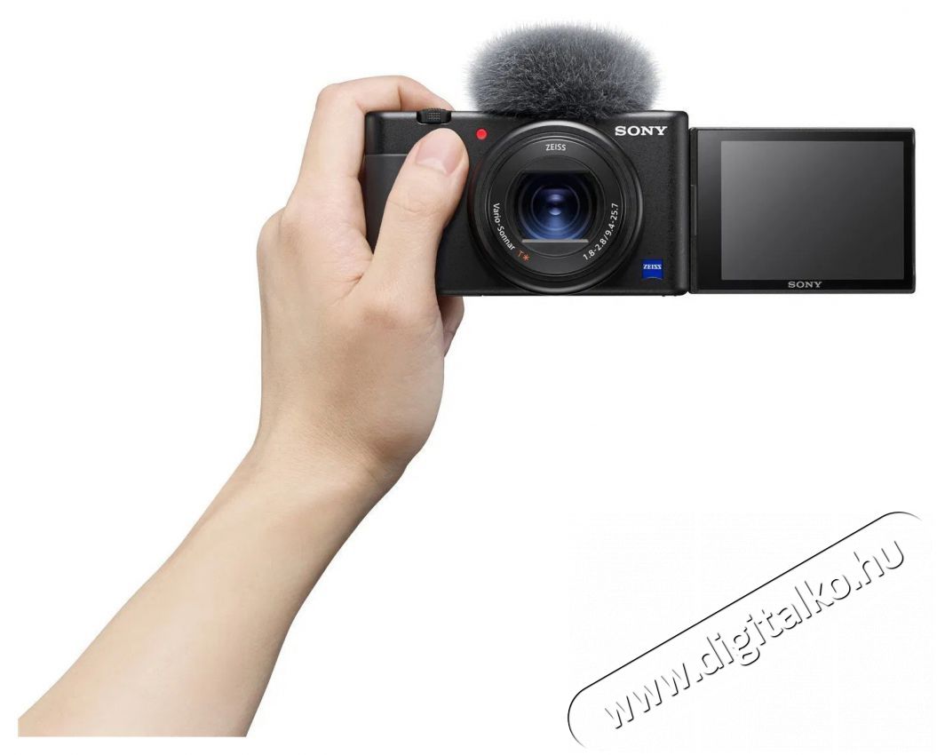 SONY ZV-1 F&eacute;nyk&eacute;pezőg&eacute;p / kamera - Kompakt f&eacute;nyk&eacute;pezőg&eacute;p - Norm&aacute;l tud&aacute;s&uacute; kompakt - 519925