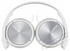 SONY MDR-ZX310APW mikrofonos fejhallgató - fehér Audio-Video / Hifi / Multimédia - Fül és Fejhallgatók - Fejhallgató mikrofonnal / headset - 297302