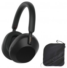 SONY Noise Cancelling WH-1000XM5, Fekete, Limited soft case edition Audio-Video / Hifi / Multimédia - Fül és Fejhallgatók - Fejhallgató - 531217
