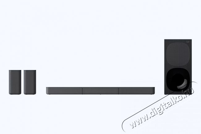SONY HTS20R.CEL 5.1 csatornás hangprojektor Audio-Video / Hifi / Multimédia - Hangprojektor / soundbar - Mélyládával - 368286