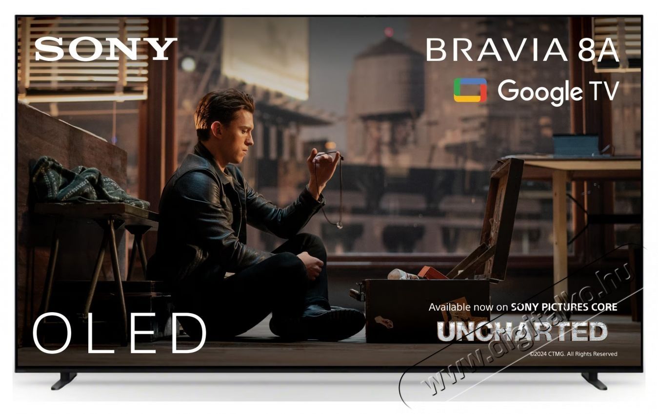 SONY BRAVIA 8 OLED 65XR8A Telev&iacute;zi&oacute;, 164 cm, Smart Google TV, 4K Ultra HD, 100 Hz, E energiaoszt&aacute;ly Telev&iacute;zi&oacute;k - OLED telev&iacute;zi&oacute; - UHD 4K felbont&aacute;s&uacute; - 535736