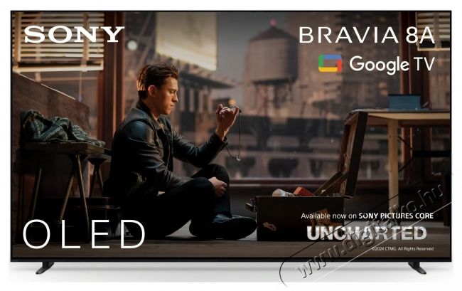 SONY BRAVIA 8 OLED 65XR8A Telev&iacute;zi&oacute;, 164 cm, Smart Google TV, 4K Ultra HD, 100 Hz, E energiaoszt&aacute;ly Telev&iacute;zi&oacute;k - OLED telev&iacute;zi&oacute; - UHD 4K felbont&aacute;s&uacute; - 535736