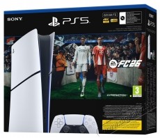 SONY PlayStation 5 (PS5) Slim Digital Edition + FC 26 J&aacute;t&eacute;kkonzol Iroda &eacute;s sz&aacute;m&iacute;t&aacute;stechnika - J&aacute;t&eacute;k konzol - Playstation 5 (PS5) konzol - 537606