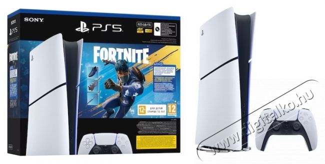 SONY PlayStation 5 (PS5) Slim Digital Edition + Fortnite Flowering Chaos Bundle J&aacute;t&eacute;kkonzol Iroda &eacute;s sz&aacute;m&iacute;t&aacute;stechnika - J&aacute;t&eacute;k konzol - Playstation 5 (PS5) konzol - 537607