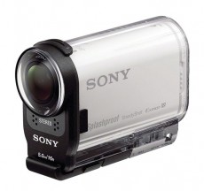 SONY HDR-AS200V videokamera - fehér Fényképezőgép / kamera - Sport kamera - 1080p Full HD felbontású - 285263