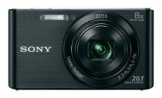 SONY DSC-W830 fényképezőgép + 16GB kártya + tok - fekete Fényképezőgép / kamera - Kompakt fényképezőgép - Normál tudású kompakt - 310113
