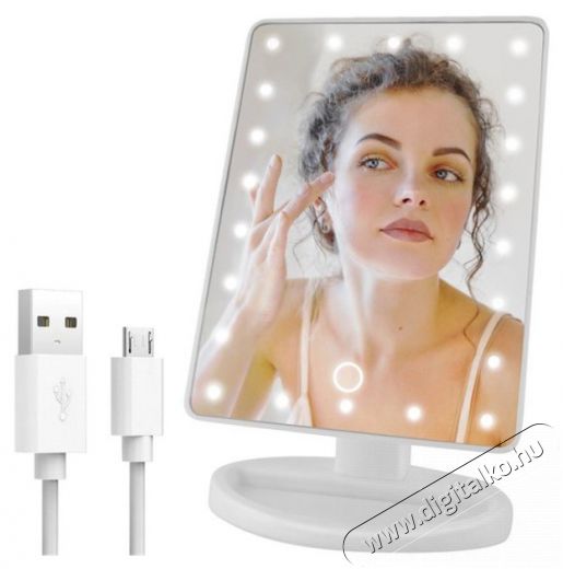 Soulima 22066 led-es kozmetikai tükör Szépségápolás / Egészség - Tükör - 513501