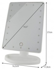 Soulima 22066 led-es kozmetikai tükör Szépségápolás / Egészség - Tükör - 513501