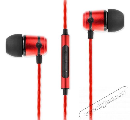 SoundMAGIC E50C In-Ear fülhallgató - piros Audio-Video / Hifi / Multimédia - Fül és Fejhallgatók - Fülhallgató mikrofonnal / headset - 324881
