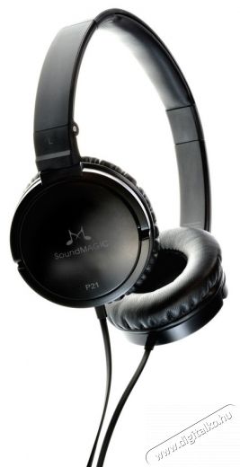 SoundMAGIC P21S On-Ear mikrofonos fejhallgat&oacute; - fekete Audio-Video / Hifi / Multim&eacute;dia - F&uuml;l &eacute;s Fejhallgat&oacute;k - Fejhallgat&oacute; mikrofonnal / headset - 324903