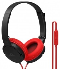 SoundMAGIC P11S On-Ear fejhallgató headset - fekete-piros Audio-Video / Hifi / Multimédia - Fül és Fejhallgatók - Fejhallgató mikrofonnal / headset - 324897