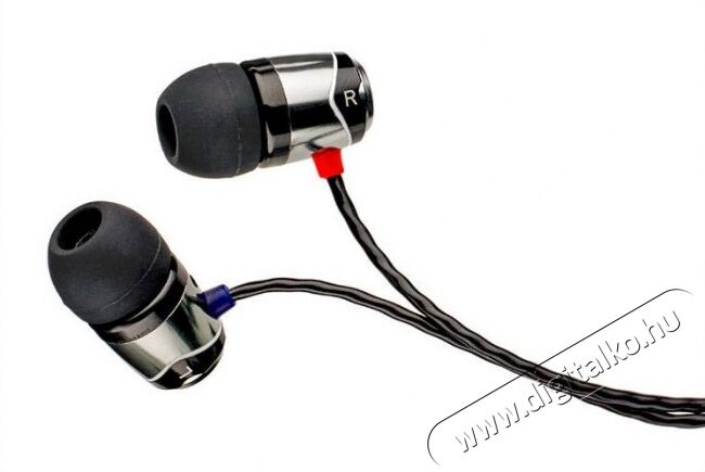 SoundMAGIC SM-E10-02 fülhallgató - ezüst\fekete Audio-Video / Hifi / Multimédia - Fül és Fejhallgatók - Fülhallgató mikrofonnal / headset - 324913