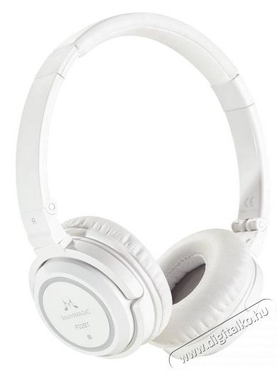 SoundMAGIC P22BT Over-Ear Bluetooth fejhallgató - fehér Audio-Video / Hifi / Multimédia - Fül és Fejhallgatók - Fejhallgató mikrofonnal / headset - 368352