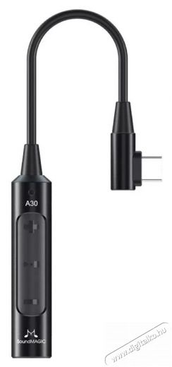 SoundMAGIC A30 hordozható USB Type-C DAC fejhallgató erősítő Audio-Video / Hifi / Multimédia - Fül és Fejhallgatók - Fejhallgató kiegészítő - 379884
