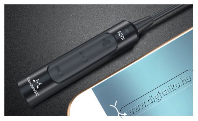 SoundMAGIC A30i hordozható Lightning DAC fejhallgató erősítő Audio-Video / Hifi / Multimédia - Fül és Fejhallgatók - Fejhallgató kiegészítő - 379885