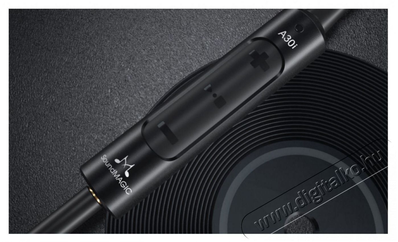 SoundMAGIC A30i hordozható Lightning DAC fejhallgató erősítő Audio-Video / Hifi / Multimédia - Fül és Fejhallgatók - Fejhallgató kiegészítő - 379885