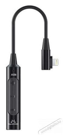 SoundMAGIC A30i hordozható Lightning DAC fejhallgató erősítő Audio-Video / Hifi / Multimédia - Fül és Fejhallgatók - Fejhallgató kiegészítő - 379885
