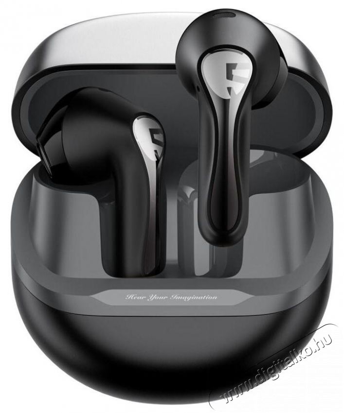 Soundpeats Air5 Black Audio-Video / Hifi / Multim&eacute;dia - F&uuml;l &eacute;s Fejhallgat&oacute;k - F&uuml;lhallgat&oacute; mikrofonnal / headset - 519187