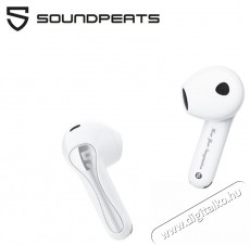 Soundpeats Air5 White Audio-Video / Hifi / Multimédia - Fül és Fejhallgatók - Fülhallgató mikrofonnal / headset - 519189