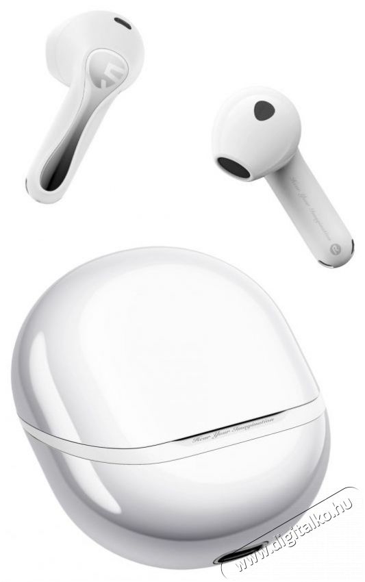 Soundpeats Air5 White Audio-Video / Hifi / Multim&eacute;dia - F&uuml;l &eacute;s Fejhallgat&oacute;k - F&uuml;lhallgat&oacute; mikrofonnal / headset - 519189