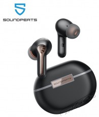 Soundpeats Capsule3 Pro Black Audio-Video / Hifi / Multimédia - Fül és Fejhallgatók - Fülhallgató mikrofonnal / headset - 519186
