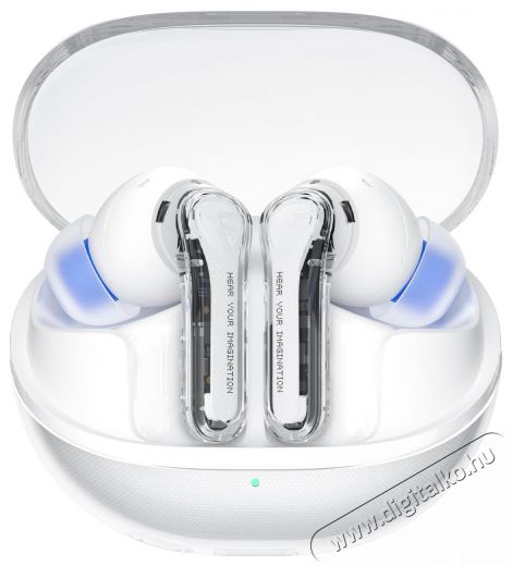 Soundpeats Clear pods White Audio-Video / Hifi / Multim&eacute;dia - F&uuml;l &eacute;s Fejhallgat&oacute;k - F&uuml;lhallgat&oacute; mikrofonnal / headset - 519191