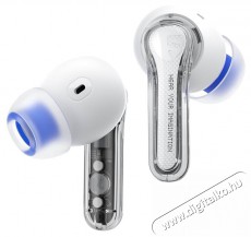 Soundpeats Clear pods White Audio-Video / Hifi / Multim&eacute;dia - F&uuml;l &eacute;s Fejhallgat&oacute;k - F&uuml;lhallgat&oacute; mikrofonnal / headset - 519191