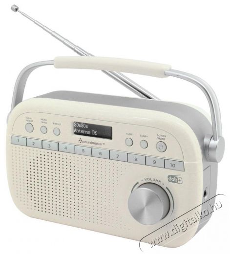 Soundmaster DAB280BE Audio-Video / Hifi / Multimédia - Hordozható CD / DVD / Multimédia készülék - Hordozható CD / Multimédia rádiómagnó / Boombox - 526152