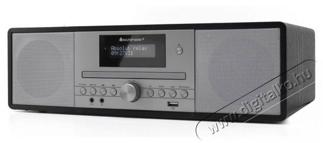 Soundmaster EliteLine DAB980SW Audio-Video / Hifi / Multimédia - Hordozható CD / DVD / Multimédia készülék - Hordozható CD / Multimédia rádiómagnó / Boombox - 526144