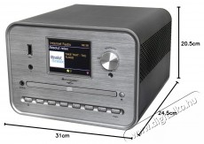 Soundmaster HighLine ICD1050SW Audio-Video / Hifi / Multimédia - Rádió / órás rádió - Internet webrádió - 526141