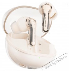 Soundpeats Clear Beige vezeték nélküli fülhallgató Audio-Video / Hifi / Multimédia - Fül és Fejhallgatók - Fülhallgató mikrofonnal / headset - 529087