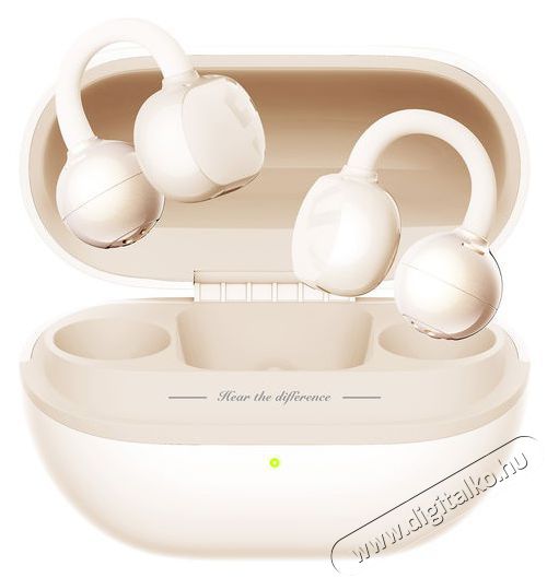 Soundpeats Pop clip Cream F&uuml;lhallgat&oacute; Audio-Video / Hifi / Multim&eacute;dia - F&uuml;l &eacute;s Fejhallgat&oacute;k - F&uuml;lhallgat&oacute; - 530121