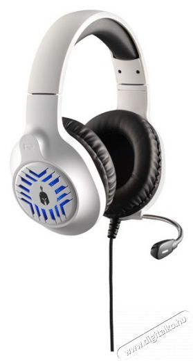 SPARTAN GEAR - Medusa Wired fekete-fehér headset Audio-Video / Hifi / Multimédia - Fül és Fejhallgatók - Fejhallgató mikrofonnal / headset - 405018