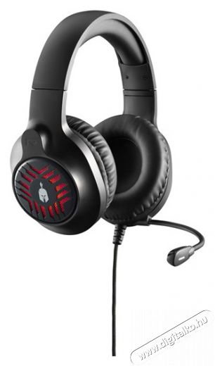 SPARTAN GEAR - Medusa Wired fekete headset Audio-Video / Hifi / Multimédia - Fül és Fejhallgatók - Fejhallgató mikrofonnal / headset - 405040