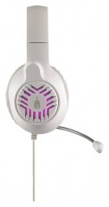 SPARTAN GEAR - Medusa Wired fehér-szürke headset Audio-Video / Hifi / Multimédia - Fül és Fejhallgatók - Fejhallgató mikrofonnal / headset - 440070