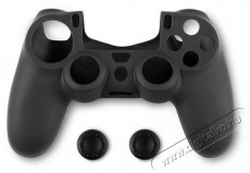 SPARTAN GEAR PS4 kontroller szilikon skin fekete + thumb grips Iroda és számítástechnika - Egyéb számítástechnikai termék - 498041