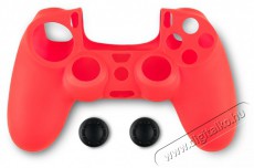 SPARTAN GEAR PS4 kontroller szilikon skin piros + thumb grips Iroda és számítástechnika - Egyéb számítástechnikai termék - 498043