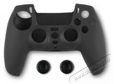 SPARTAN GEAR PS5 kontroller szilikon skin fekete + thumb grips Iroda és számítástechnika - Egyéb számítástechnikai termék - 498044