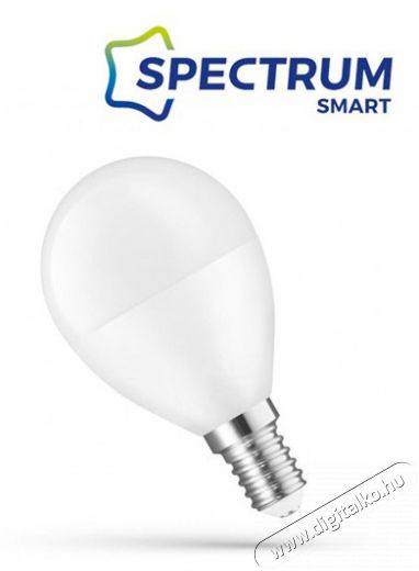SPECTRUMLED 5W/420Lm/CCT+DIM/IP20/E14 WiFi LED kisgömb led fényforrás Háztartás / Otthon / Kültér - Világítás / elektromosság - E14 foglalatú izzó - 458979